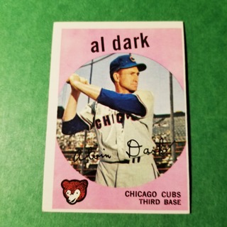 1959 - TOPPS BASEBALL CARD NO. 502 - AL DARK - CUBS