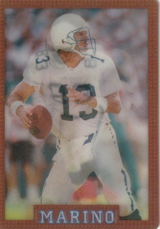 2002 POST DAN MARINO / MARK CLAYTON  ~ #1 OF 4