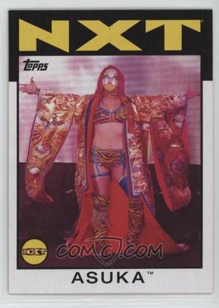 ASUKA 2016 WWE TOPPS HERITAGE NXT RC ROOKIE WRESTLING CARD