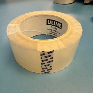 Uline Industrial Tape - 2 Mil, 2” x 110 yards clear 