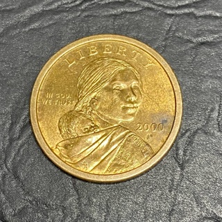 2000 P Sacagawea Golden Dollar Coin!