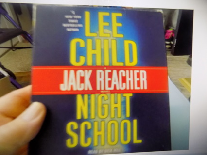 Audio Book Night School by Lee Child A Jack Reacher Novel 