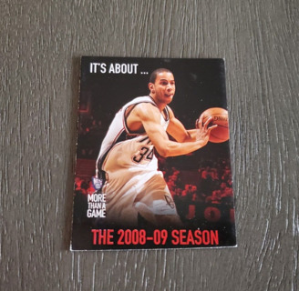 2008-09 NEW JERSEY NETS BASKETBALL POCKET SCHEDULE