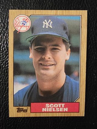 87 Topps Scott Nielsen #57