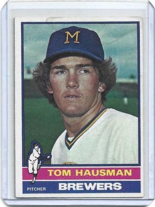 1976 TOPPS TOM HAUSMAN CARD