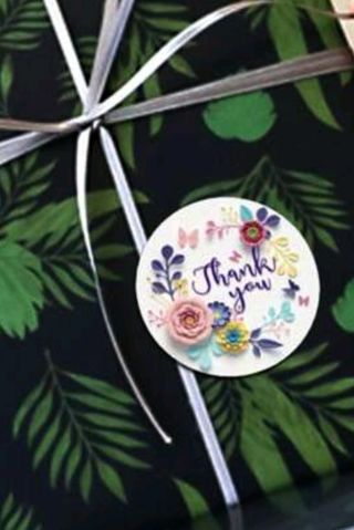 ↗️SPECIAL⭕(30) BEAUTIFUL 1" "Thank You" STICKERS!!
