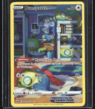 NM GG Dunsparce SWSH Pokemon card