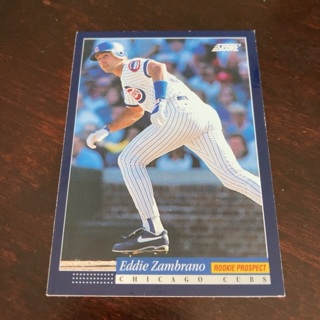 1994 Score - [Base] #385  Eduardo Zambrano