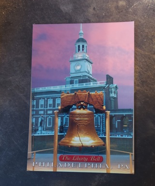 Liberty Bell And Independence Hall Postcard 