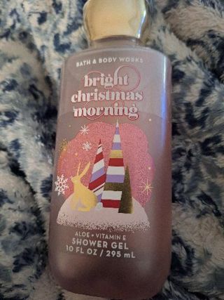 BBW bright Christmas morning shower gel