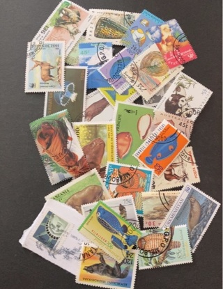 International stamp lot 