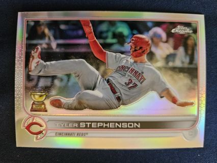 2022 Topps Chrome Refractor Tyler Stephenson