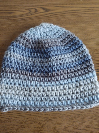 Hand Crocheted Slouch Hat 