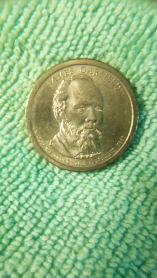 James Garfield,2011 P Type A, Misaligned Die