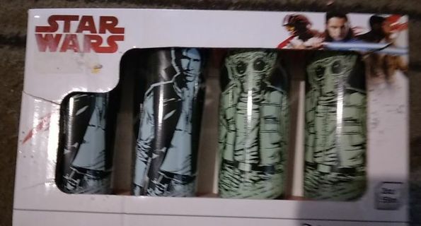 Star Wars Shot Glasses - 4pcs