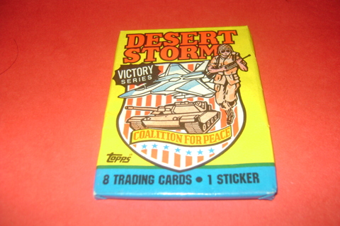 Desert Storm Sealed Trading cards