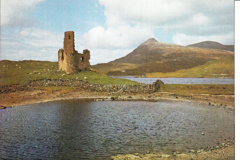 Vintage Postcard Ardvreck Casle, Sutherland, Scotland