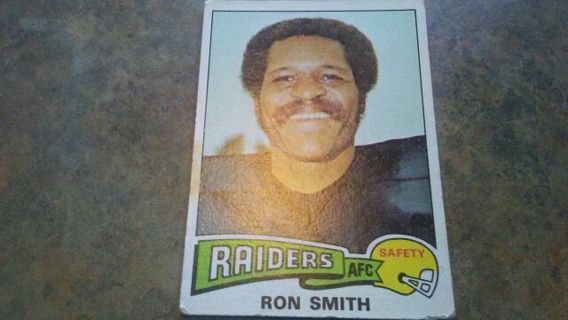 1975 TOPPS RON SMITH OAKLAND RAIDERS FOOTBALL CARD# 171