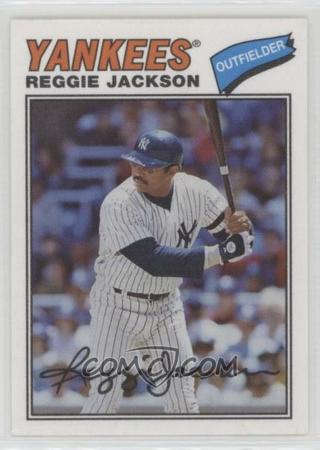 REGGIE JACKSON 2012 TOPPS ARCHIVES 1977 CLOTH PATCHES COOL FEEL INSERT NEW YORK YANKEES