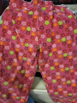 Flowers on Pink Pants