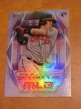 2023 Adley Rutschman Topps Stars of MLB Baseball Card #SMLB-22, Baltimore Orioles