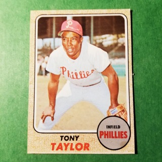  1968 - TOPPS BASEBALL CARD NO. 327 - TONY TAYLOR - PHILLIES