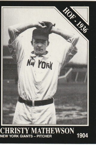 1991 The Sporting News Conlon Collection Christy Mathewson #57 New York Giants