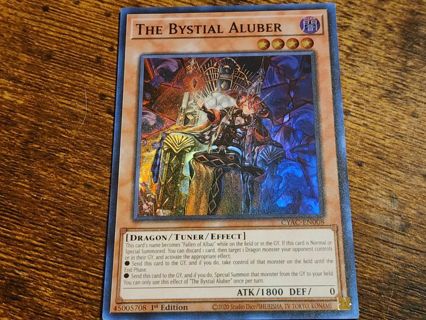 Yugioh The Bystial Aluber holo cyber access