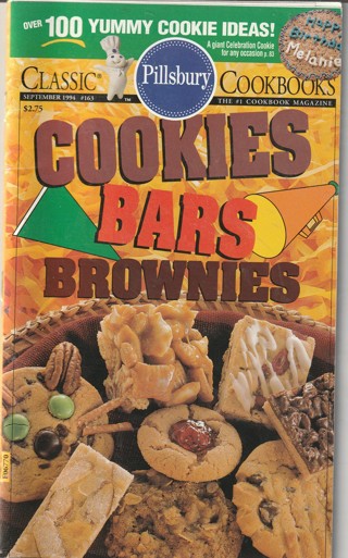Soft Covered Recipe Book: Pillsbury: Cookies, Bars & Brownies