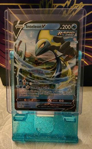 INTELEON V 78/264 POKEMON HOLO ULTRA RARE FUSION STRIKE NM