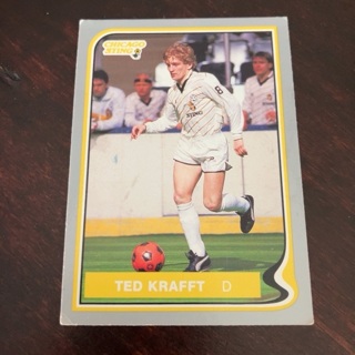 1987-88 Pacific MISL - [Base] #81.2 Teddy Krafft (White Letters)