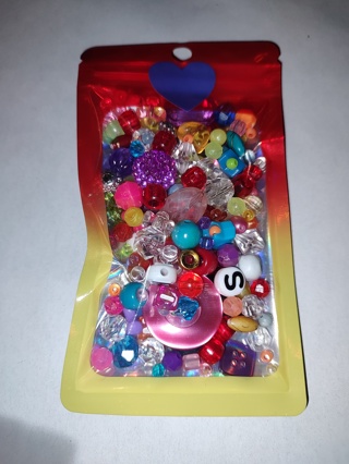 Pack of Beads / Bead Mix #2 / Plastic Beads