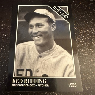 Red ruffing 