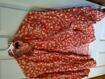 Who what wear women's ruffled blouse size small