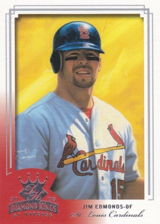 Jim Edmonds 2003 Donruss Diamond Kings St. Louis Cardinals