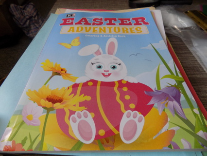 Easter Adventures Coloring book and activity book