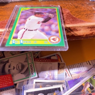 1990 score cal Ripken jr baseball card 