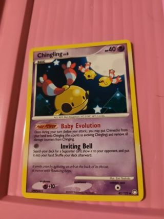 Chingling Pokemon Card