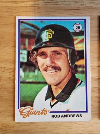 78 Topps Rob Andrew's #461