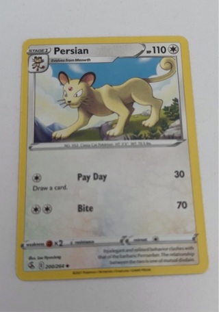 Pokemon Card - Persian