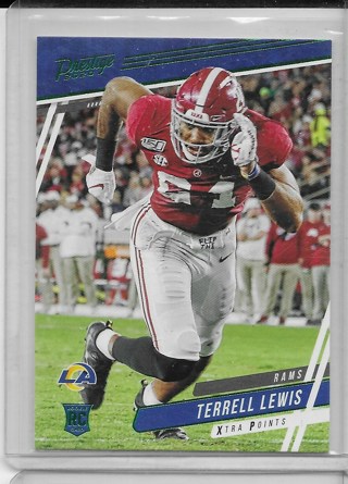 Terrell Lewis 2020 Prestige Xtra Points Green #291