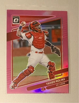 Yadier Molina PINK PRIZM