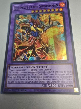 Yugioh Ultimate Flame Swordsman MZME-EN004