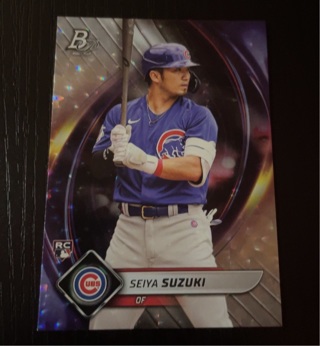 2022 Bowman Platinum Ice Rookie Parallel Seiya Suzuki Cubs