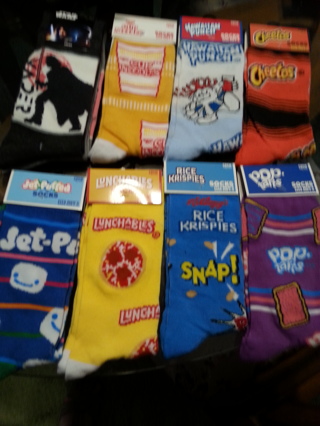 9 new pair mens crew socks