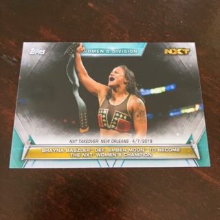 2019 Topps WWE Women's Division - [Base] #66 Memorable Matches and Moments - Shayna Baszler ...