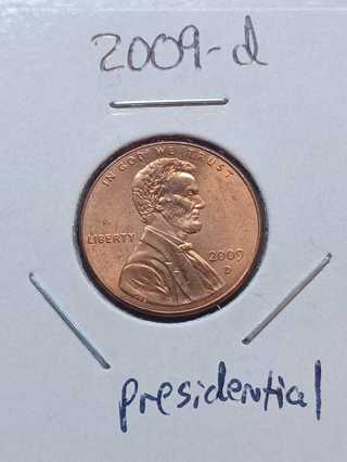 2009-D Lincoln Presidential Penny in High Grade! 10