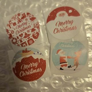 4 Christmas Stickers