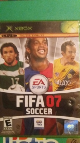 xbox fifa 07 soccer free shipping