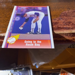 1991 pacific Texas express going to the resin bag nolan Ryan baseball card 